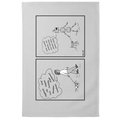 My Thoughts Your Thoughts Tea Towel Thumbnail